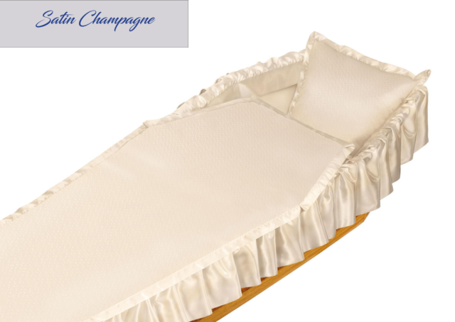 Capiton Satin Champagne